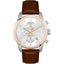 Hugo Boss Skymaster Chronograph Silber Leder Braun HB1513786