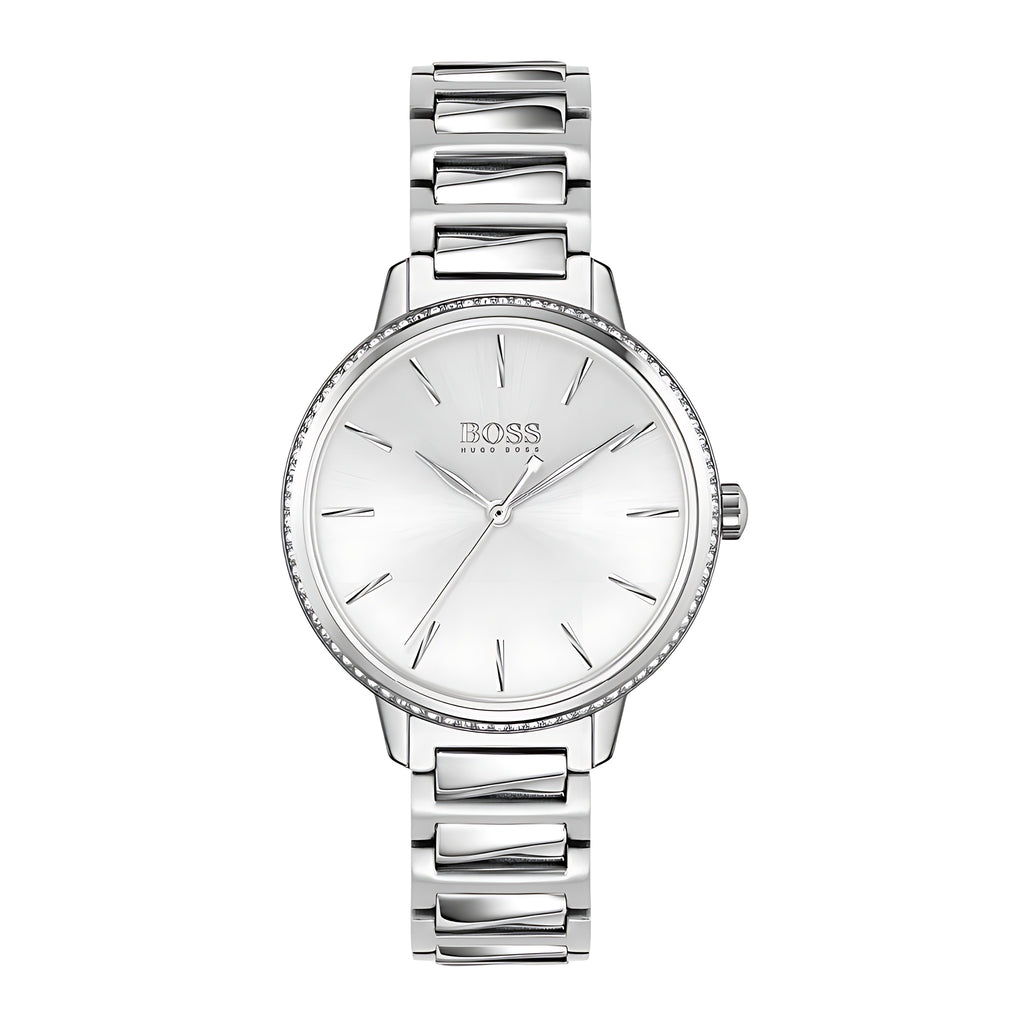 Hugo Boss Grand Prix Chronograph Silber Edelstahl HB1502539