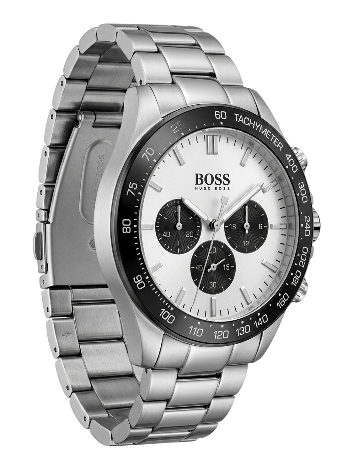 HUGO BOSS Herrenuhr Ikon Chronograph Silber Edelstahl HB1512964 Zweitbild