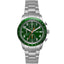 Fossil Sport Tourer Chronograph Edelstahl Herrenuhr Grün FS6048