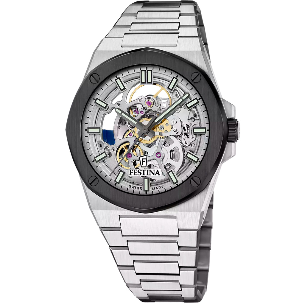 FESTINA SWISS MADE HERREN UHR AUTOMATIK F22008