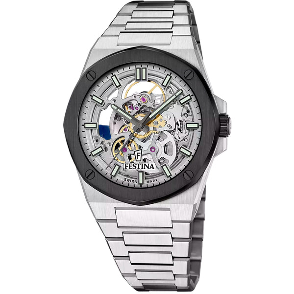 FESTINA SWISS MADE HERREN UHR AUTOMATIK F22008
