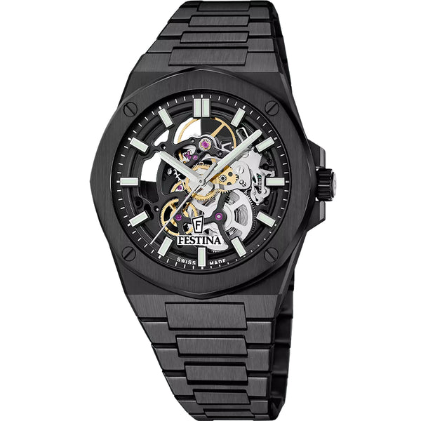 FESTINA SWISS MADE HERREN UHR AUTOMATIK F22014/1