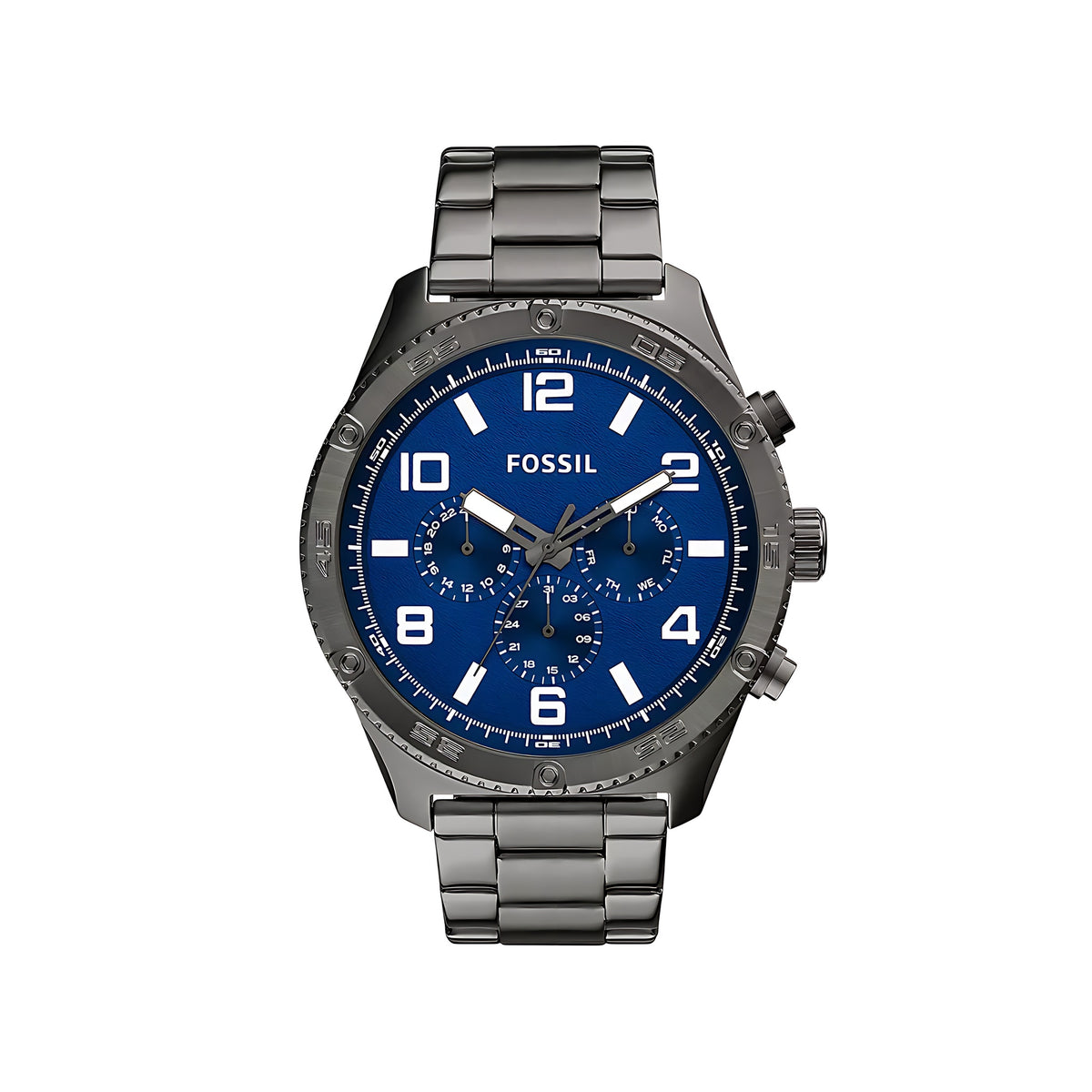 Fossil Brox Multifunction Smoke Stainless Steel Watch