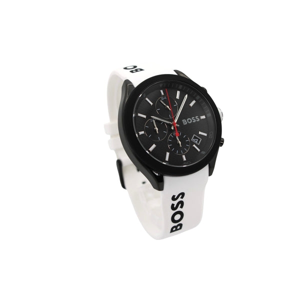 Hugo Boss Velocity Chronograph Schwarz Silikon HB1513718