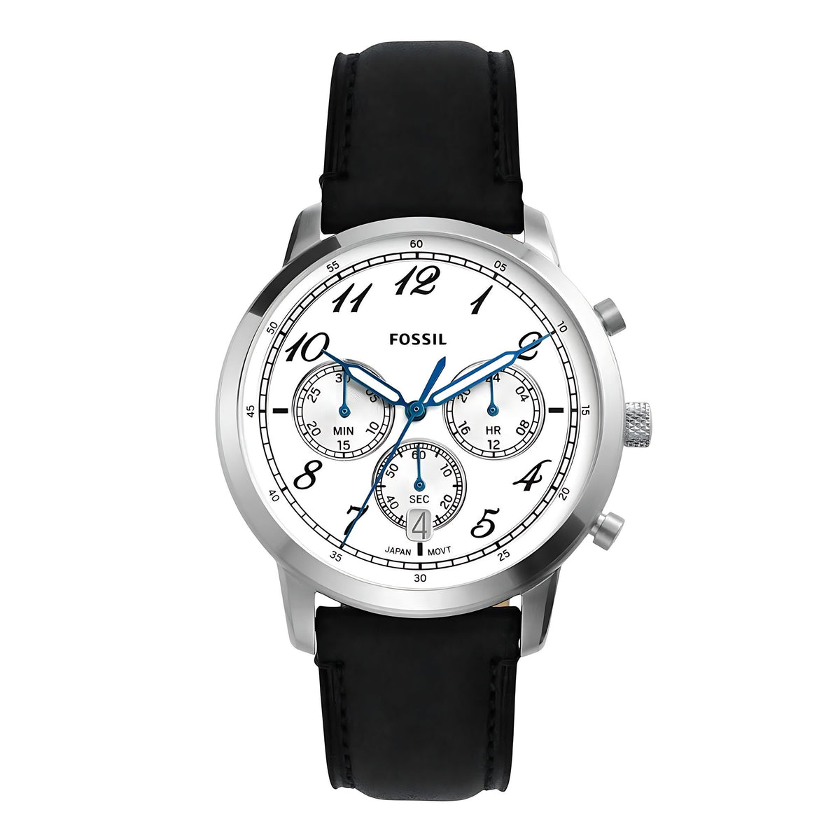 Fossil Neutra Chronograph Black Leather Watch FS6023 Hauptbild