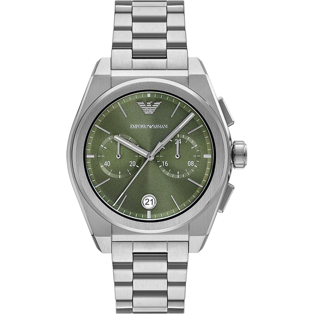 Emporio Armani Herrenuhr Grün Silber AR11640 Hauptbild