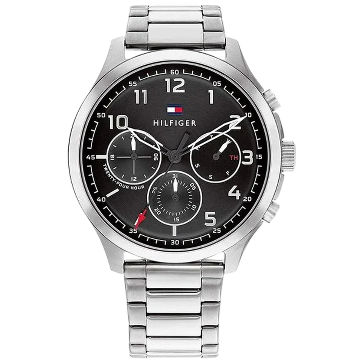 Tommy Hilfiger Asher Multifunktionsuhr Edelstahl Schwarz 1791852 Hauptbild