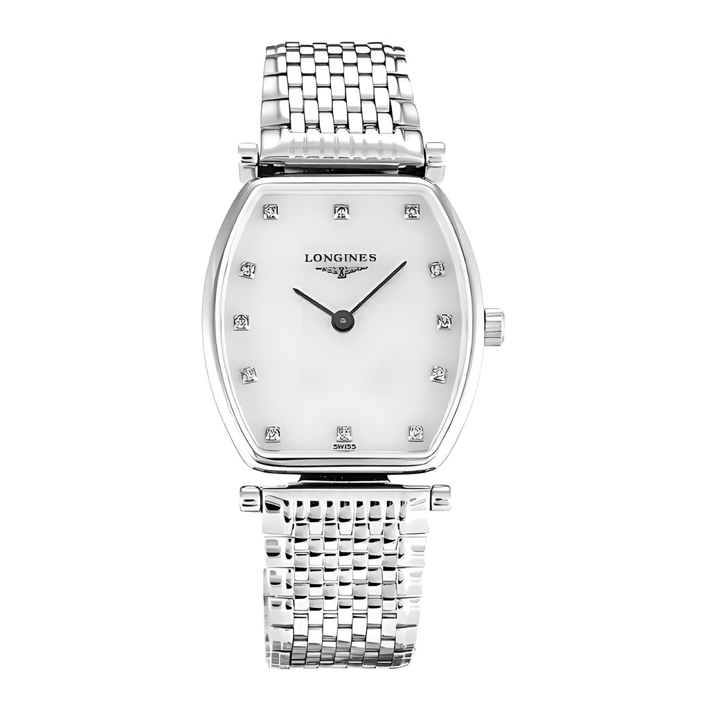 Longines La Grande Classique Quarz-Damenuhr Perlmutt 22,2 mm