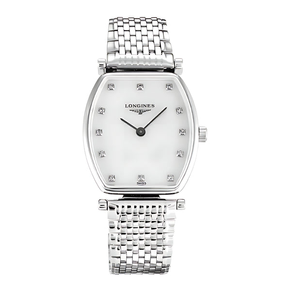 Longines La Grande Classique Quarz-Damenuhr Perlmutt 22,2 mm