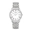 Longines Lyre Quarz-Herrenuhr Weiß Edelstahl 38,5 mm