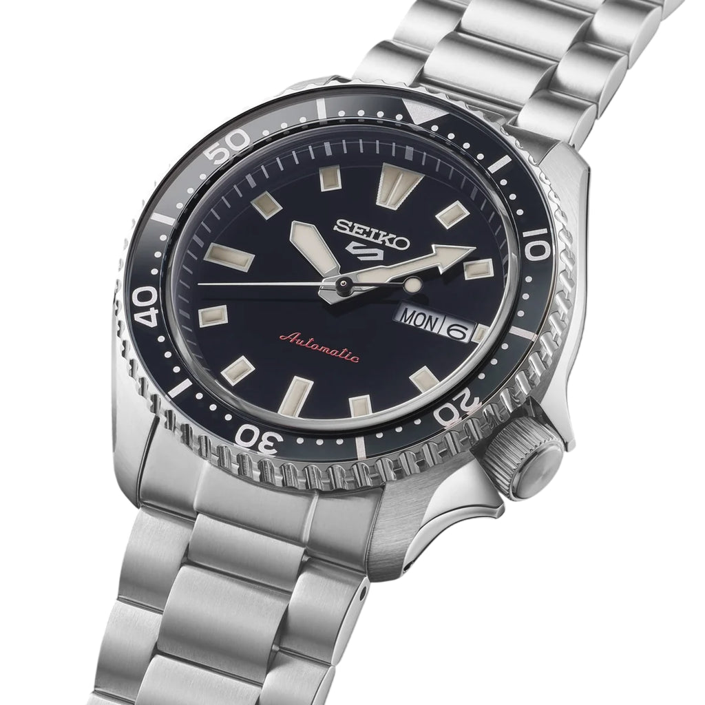 Seiko 5 Sports SKX Series Automatik Schwarz Edelstahl SRPL85K1