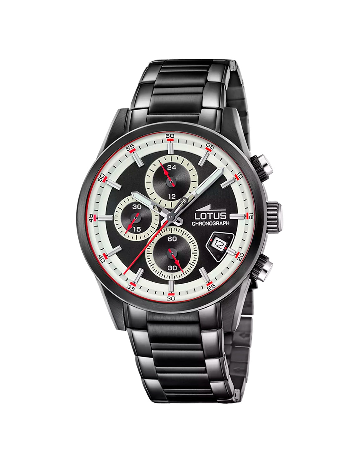 Lotus Herrenuhr Pulse Collection Schwarz Edelstahl 19088/1 Hauptbild