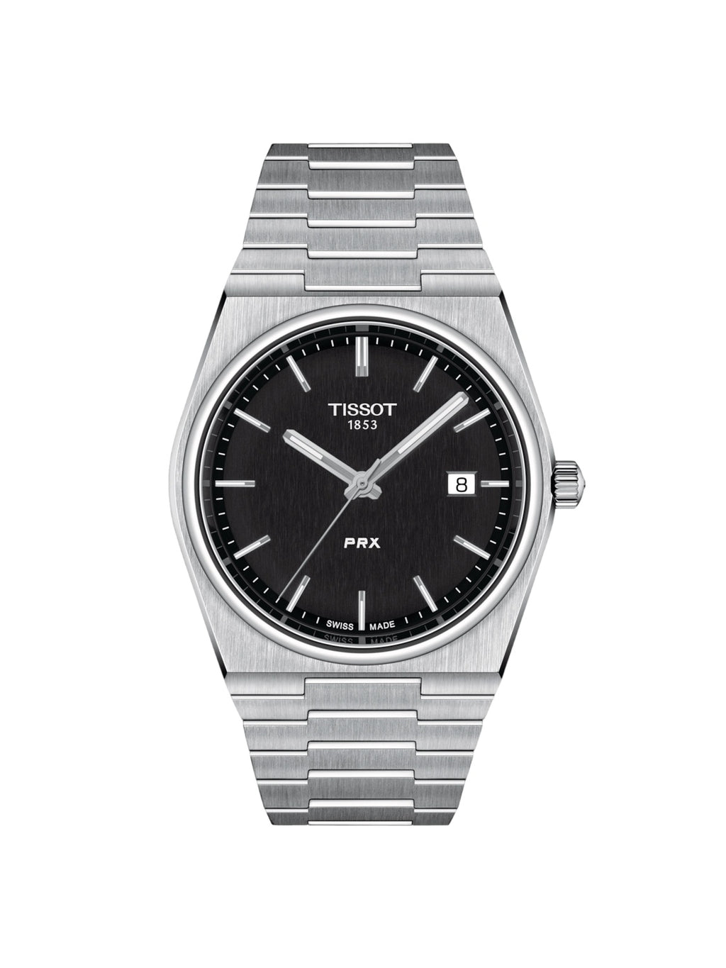 Tissot Herrenuhr PRX 40mm Schwarz Edelstahl T137.410.11.051.00