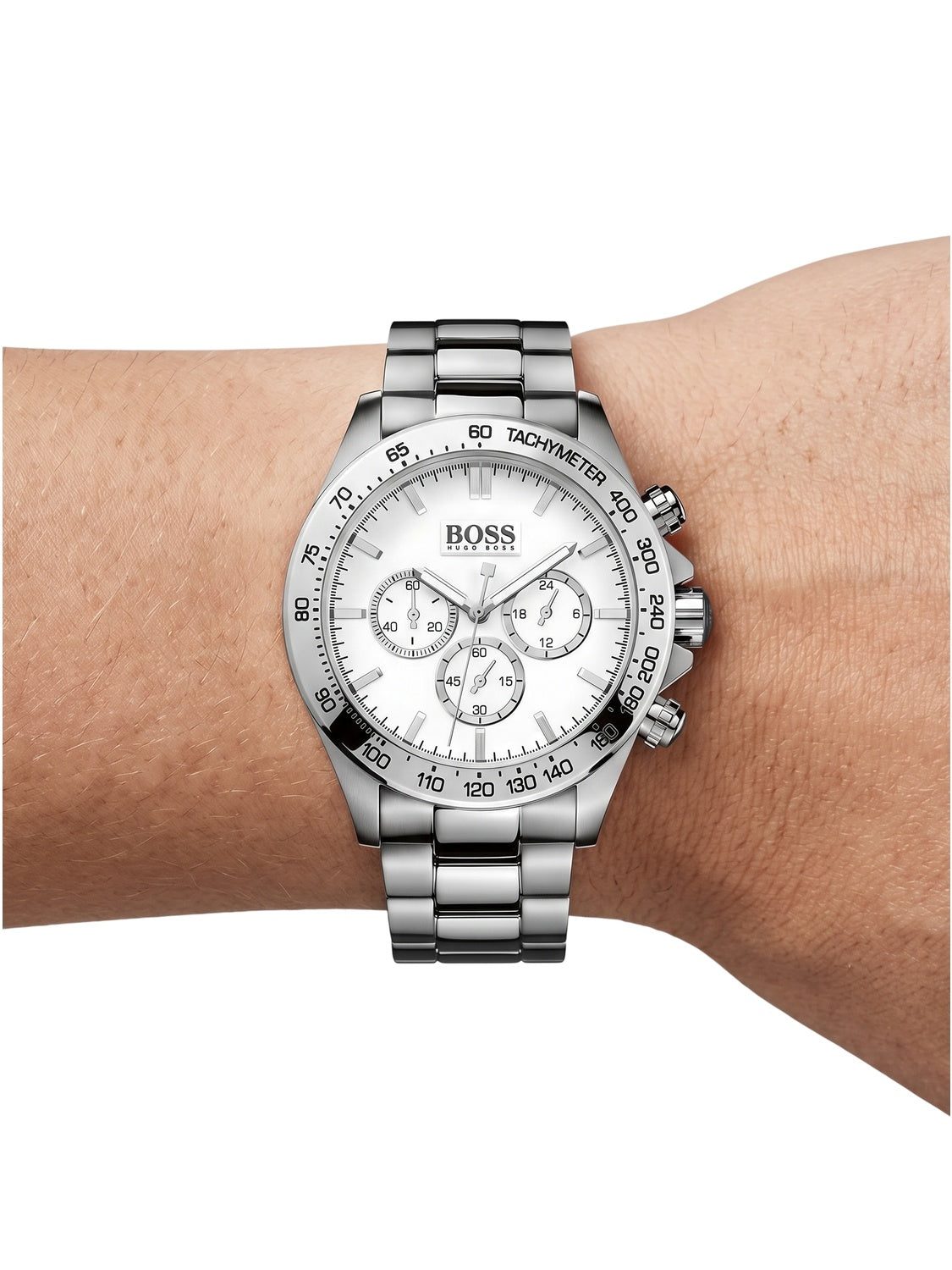 Hugo Boss Ikon Armbanduhr aus Edelstahl Model HB1512962
