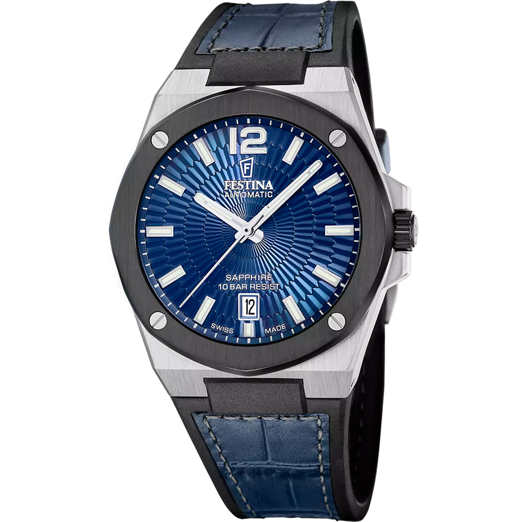 Herrenarmbanduhr Festina Swiss Made Automatic F22005