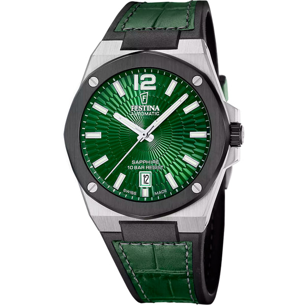 Herrenarmbanduhr Festina Swiss Made Automatic F22005
