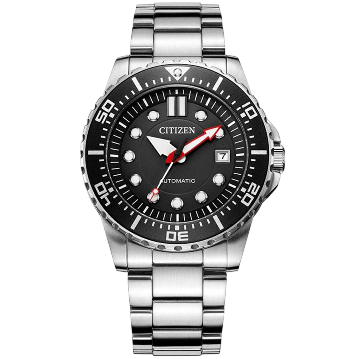 Citizen Mechanical Automatik-Herrenuhr Schwarz 43 mm NJ0120-81E Hauptbild