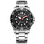 Citizen Mechanical Automatik-Herrenuhr Schwarz 43 mm NJ0120-81E