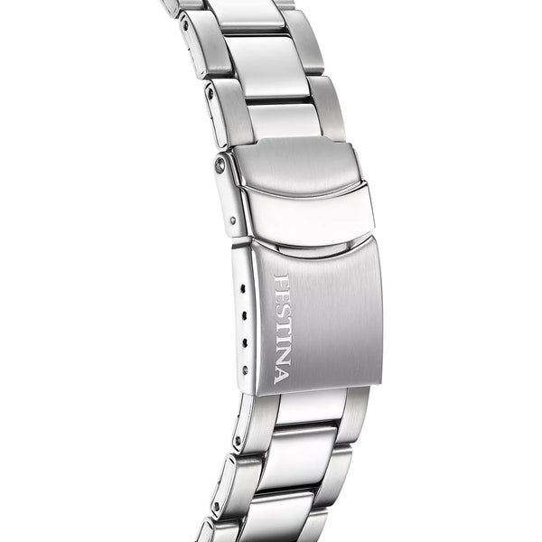 Festina Herren Multifunktionsuhr Blau Edelstahl F20623/2