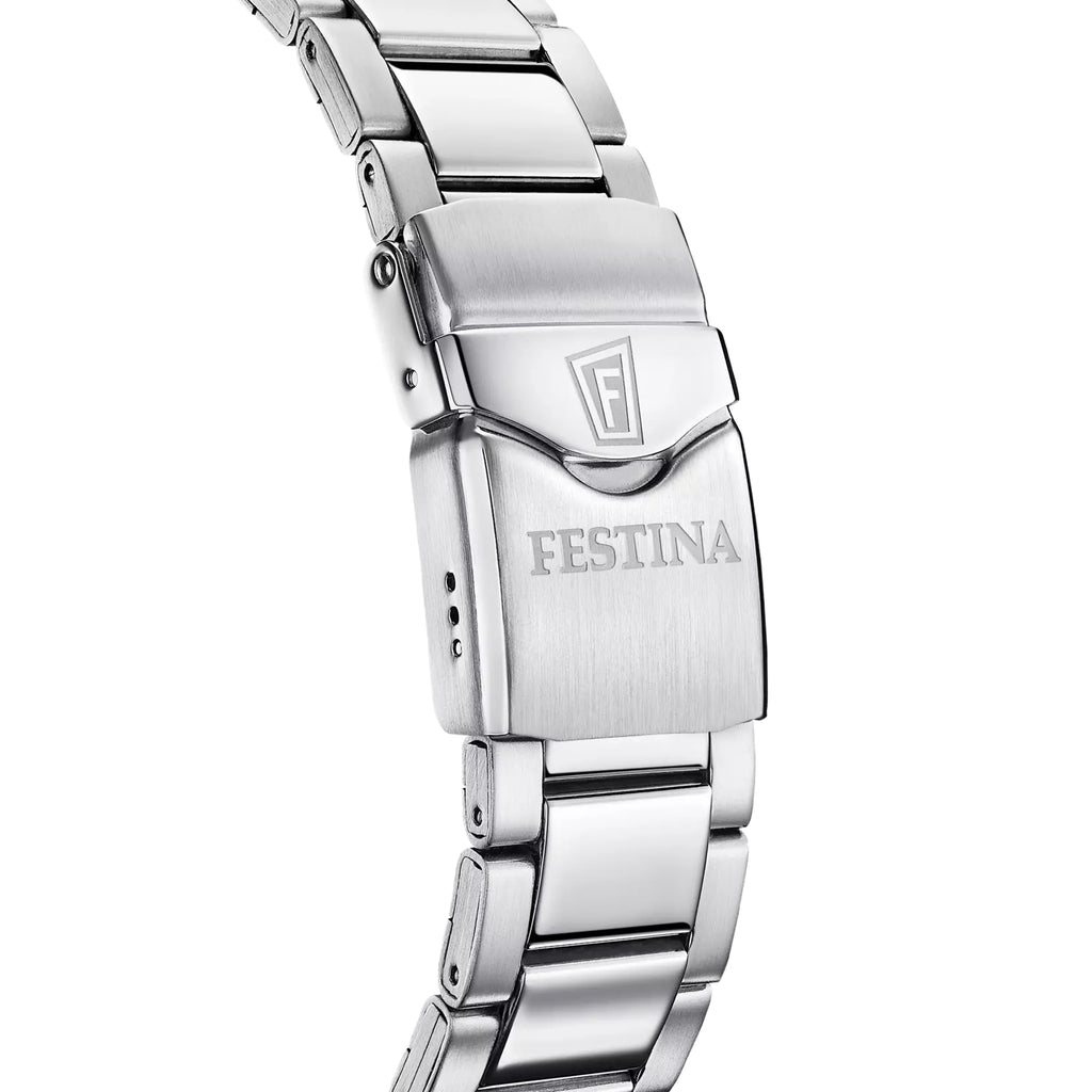 Festina Herrenuhr Grün Edelstahl Saphirglas F20663/2