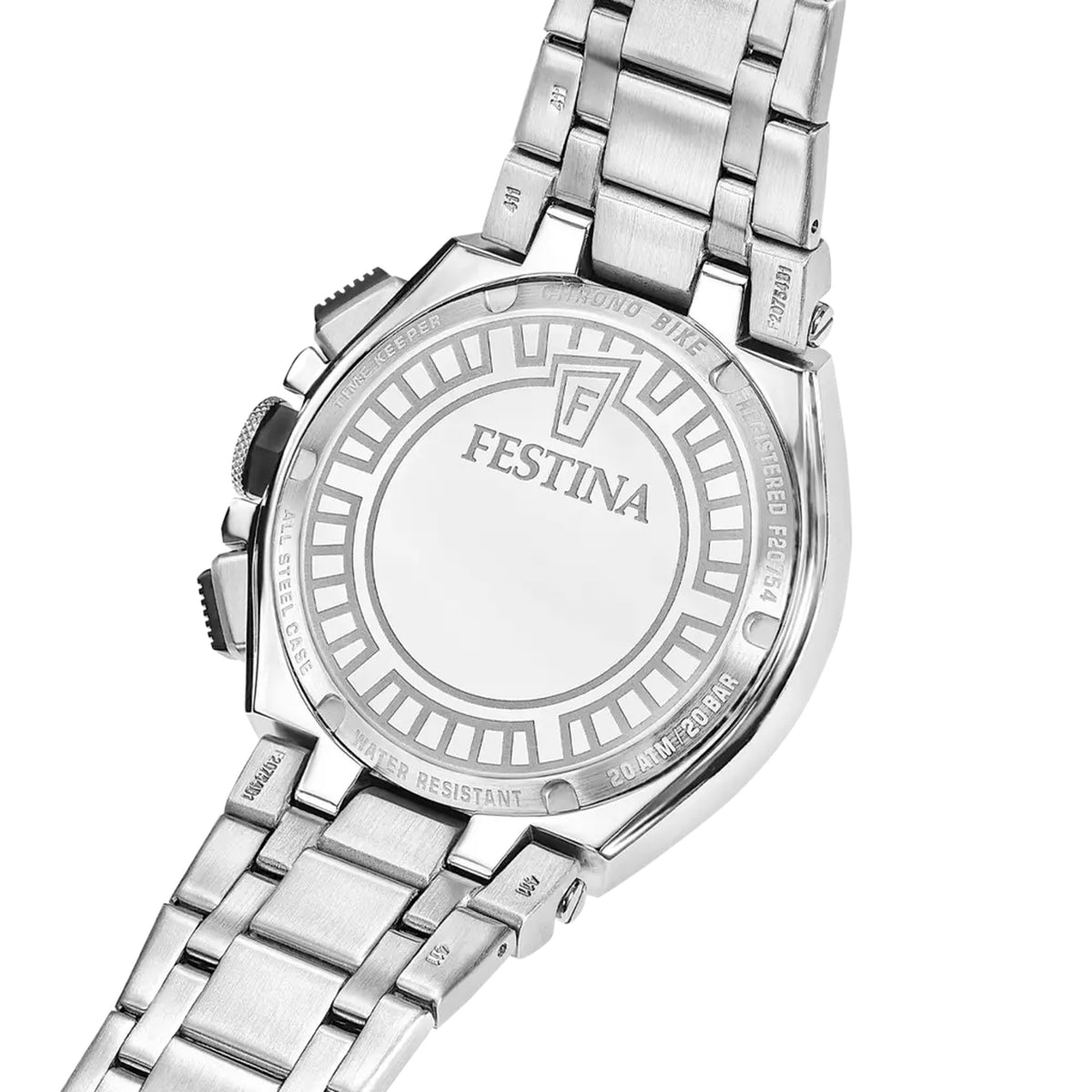 Festina Chrono Bike 2026 Herrenuhr Weiß Edelstahl F20754/1
