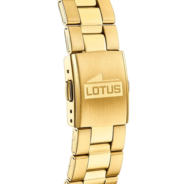 Lotus Chronograph Herrenuhr Silber-Gold Edelstahl 18153/1