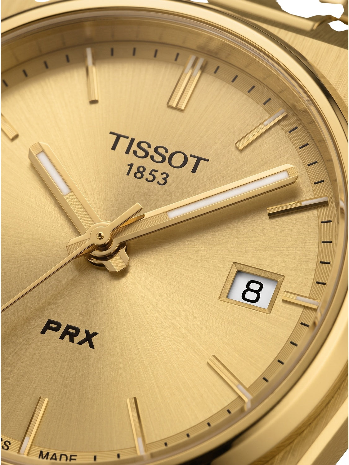 Tissot PRX 35mm Quarz Edelstahl Gold T137.210.33.021.00 Zweitbild