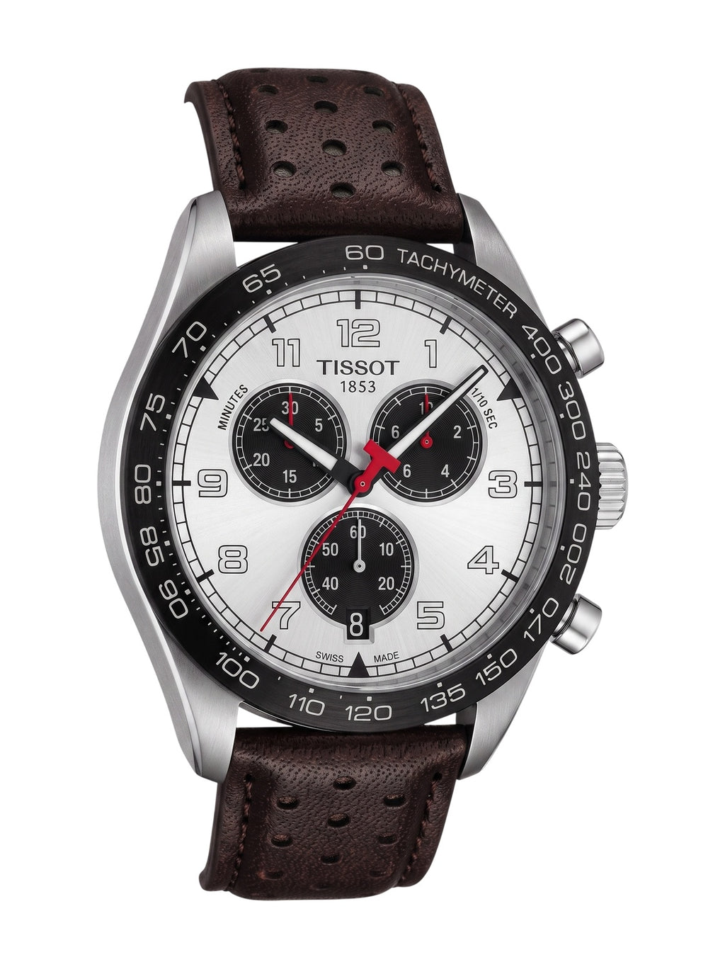 Tissot PRS 516 45mm Quarz Chronograph Leder T131.617.16.032.00