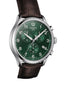 Tissot Herrenuhr Chrono XL Classic Grün Braun Leder T116.617.16.092.00
