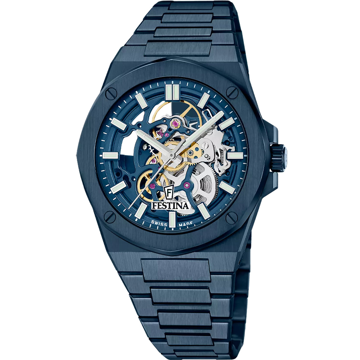 FESTINA SWISS MADE HERREN UHR AUTOMATIK F22008