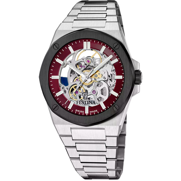 FESTINA SWISS MADE HERREN UHR AUTOMATIK F22014/1