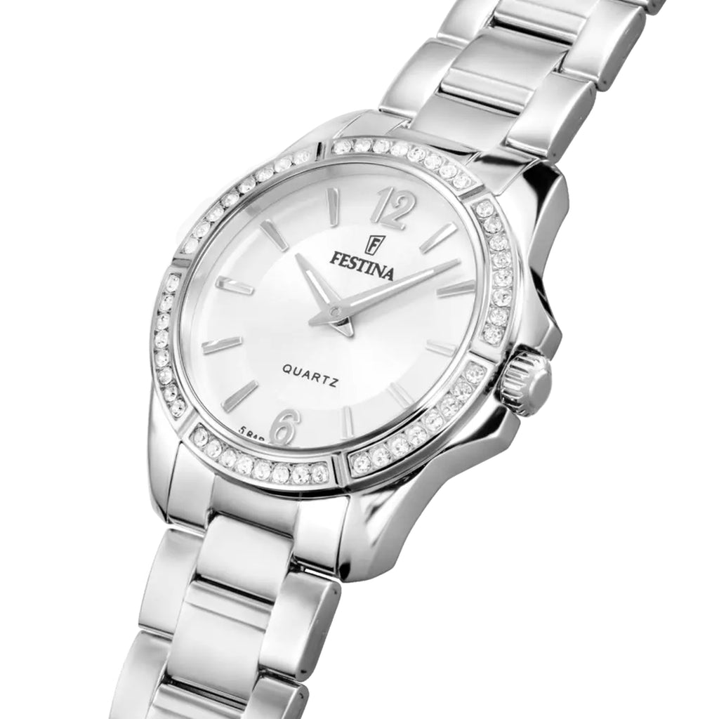 Festina Damenuhr Silber Edelstahl F20593/1