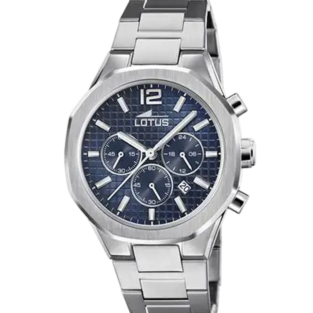 Lotus Chronograph Herrenuhr Silber Edelstahl 18847/1