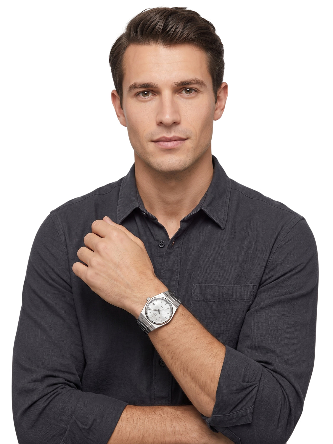 Tissot PRX 35mm Quarz Edelstahl Perlmutt T137.210.11.111.00