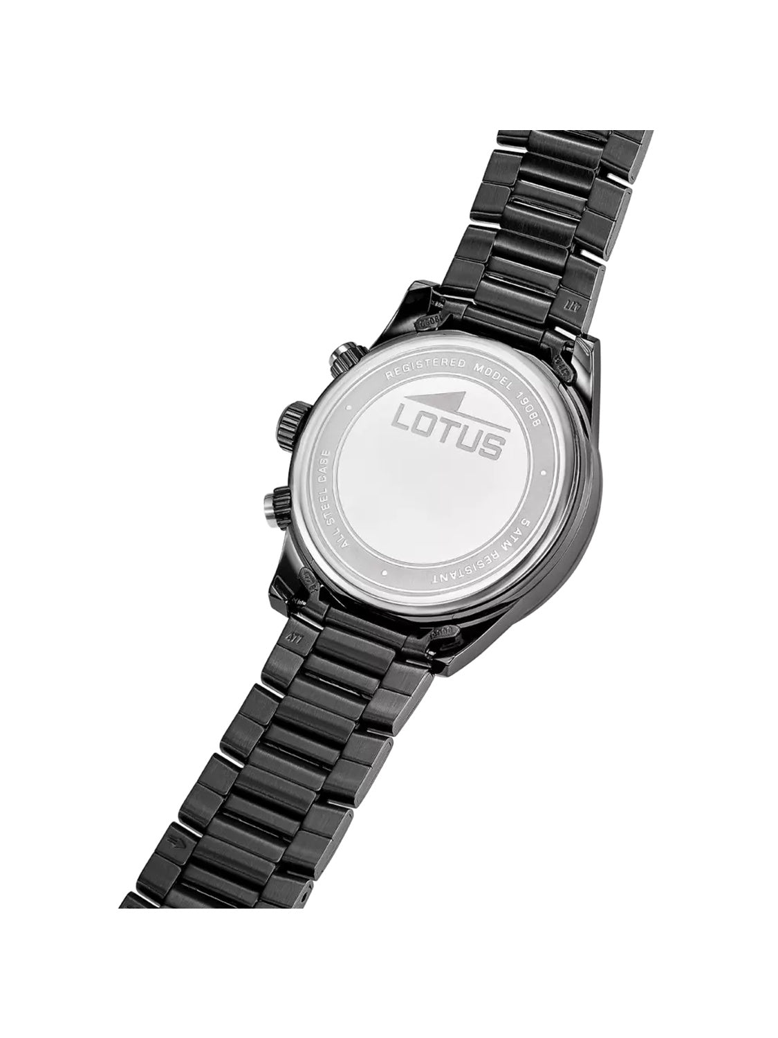 Lotus Herrenuhr Pulse Collection Schwarz Edelstahl 19088/1