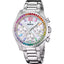 Festina Boyfriend Rainbow Chronograph Damenuhr Weiß Edelstahl F20606/2