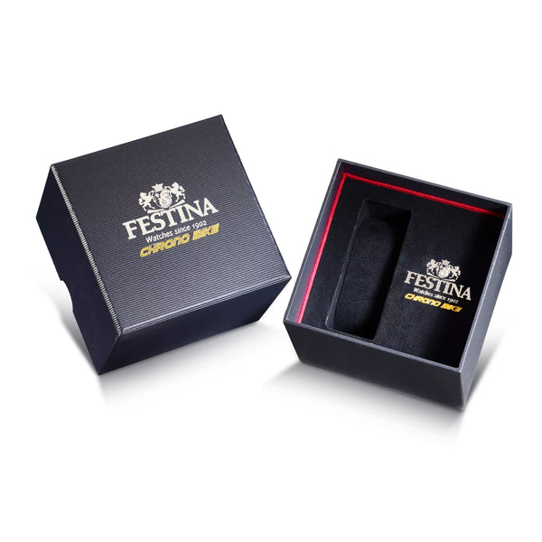 Festina Chrono Bike 2026 Herrenuhr Weiß Edelstahl F20754/1