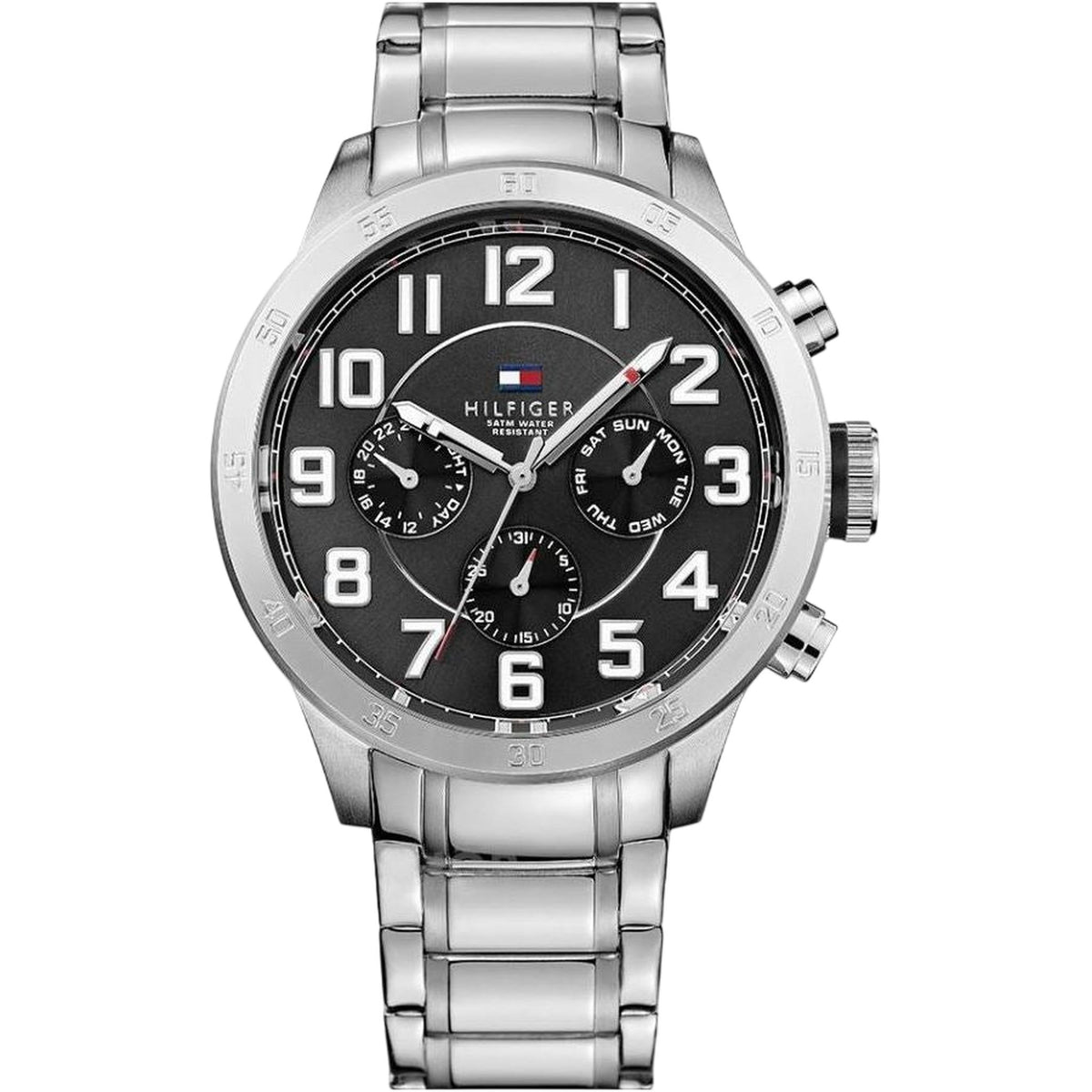 Tommy Hilfiger Trent Chronograph Schwarz Edelstahl 1791054