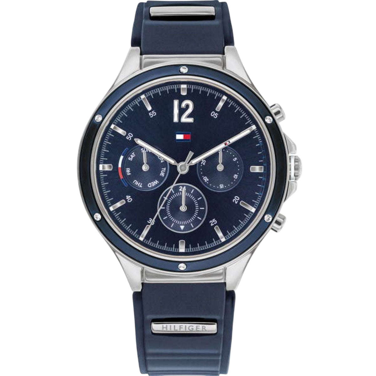Tommy Hilfiger Eve Multifunktionsuhr Blau Silikon 1782281 Hauptbild