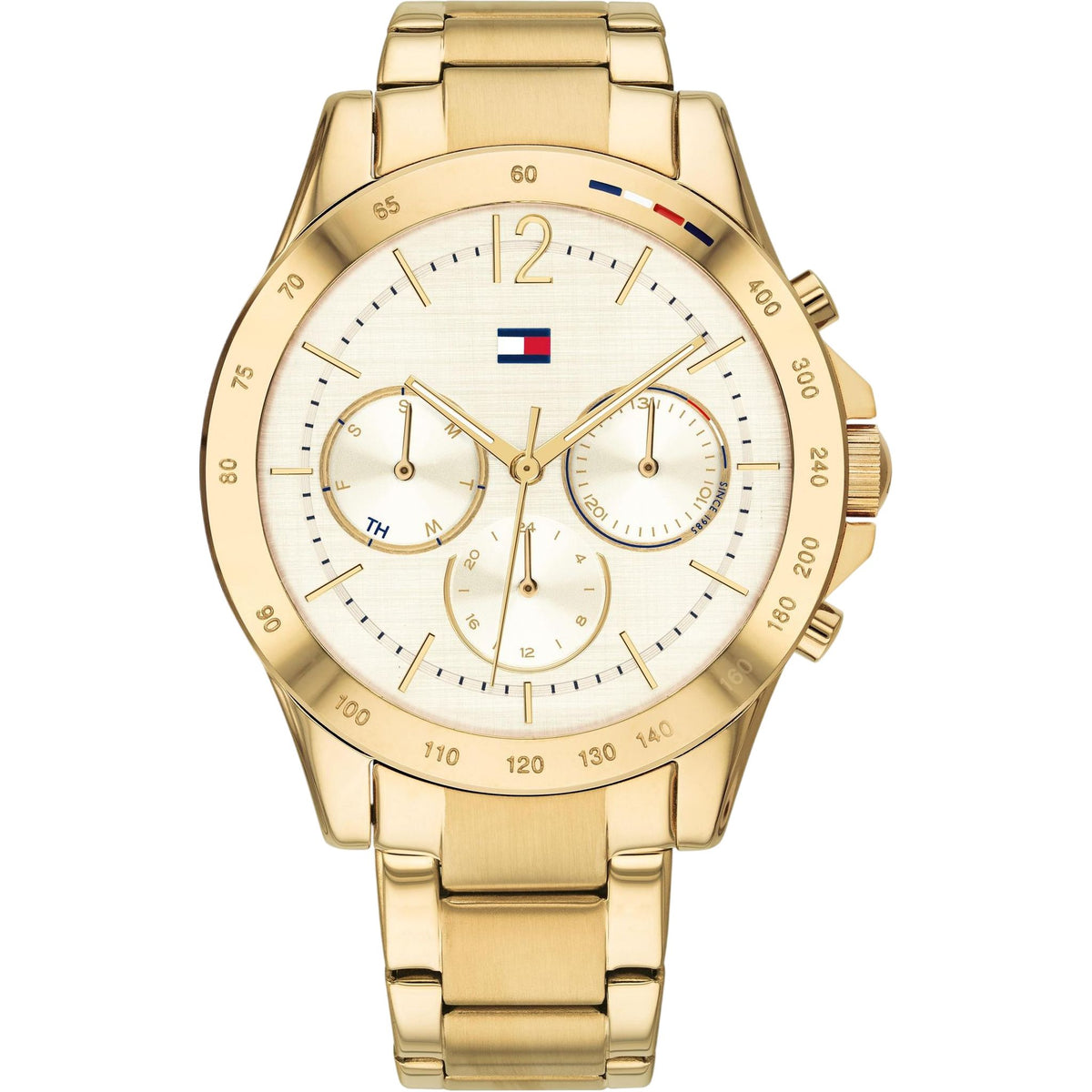Tommy Hilfiger Haven Multifunktionsuhr Gold Edelstahl 1782195 Hauptbild