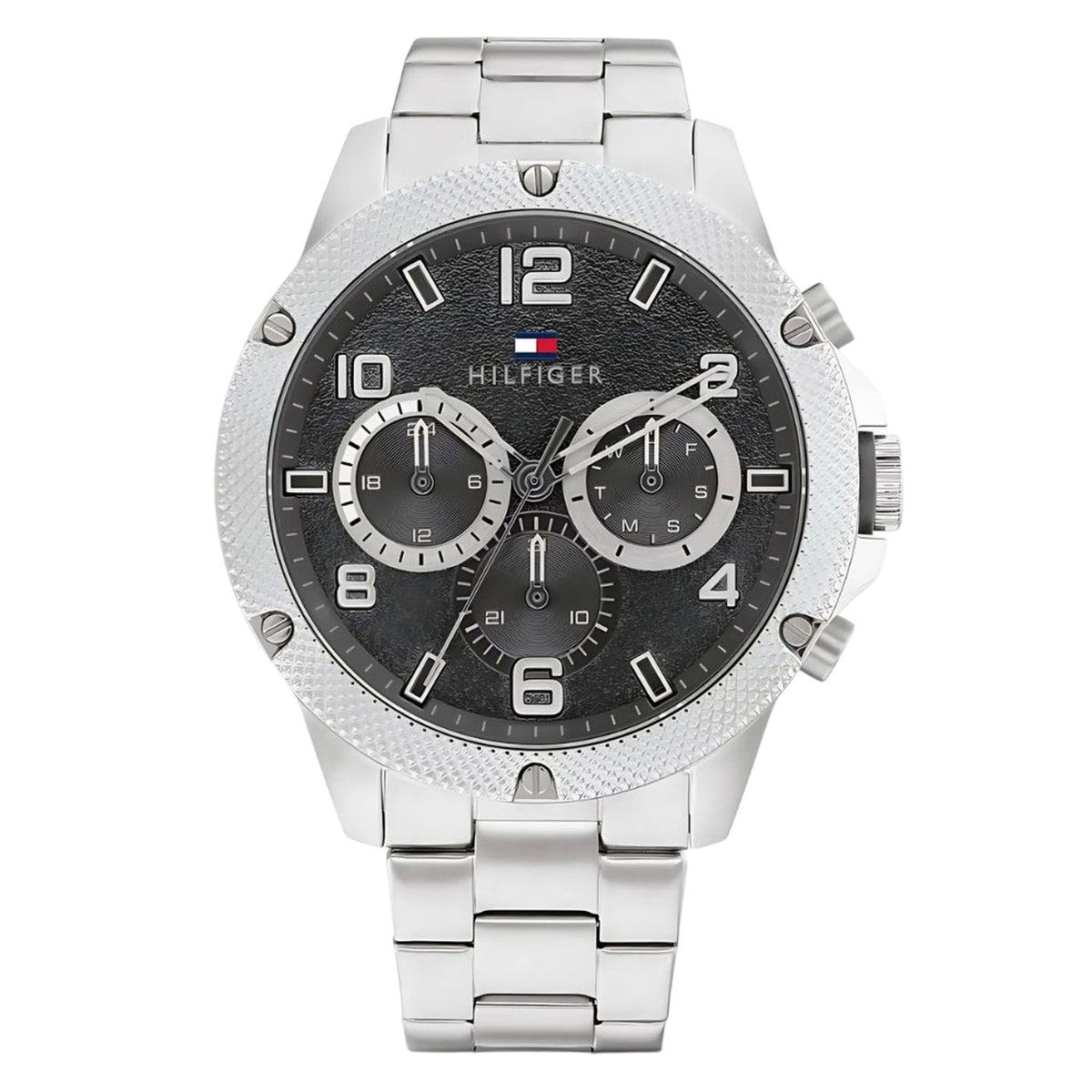 Tommy Hilfiger Blaze Multifunktionsuhr Silber Edelstahl Grau 1792029