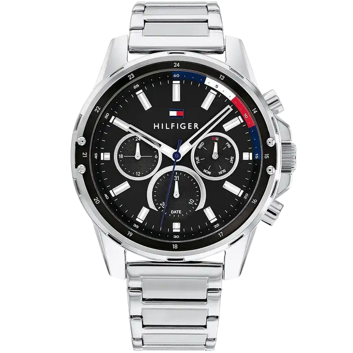 Tommy Hilfiger Mason Multifunktionsuhr Edelstahl Schwarz 1791936 Hauptbild