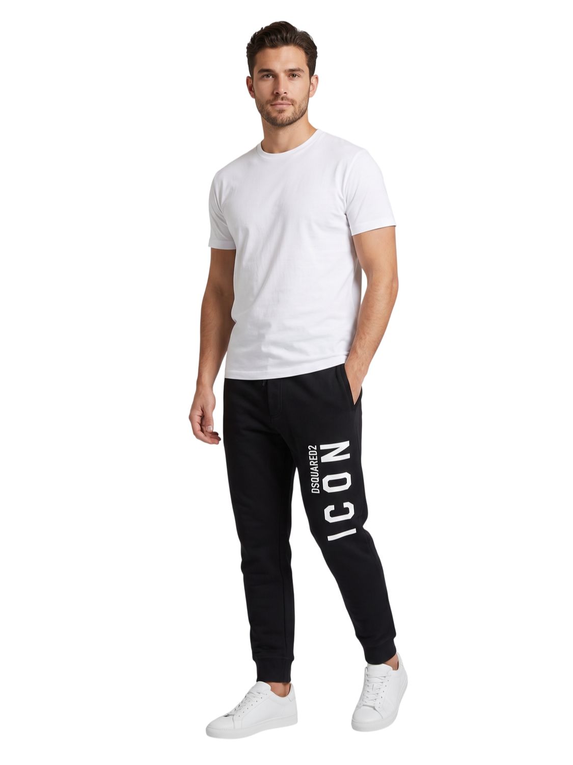 Dsquared2 Icon Ski Sweatpants Herren Schwarz/Weiß