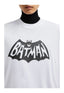 Moncler Batman Logo Cotton T-Shirt Herren weiß