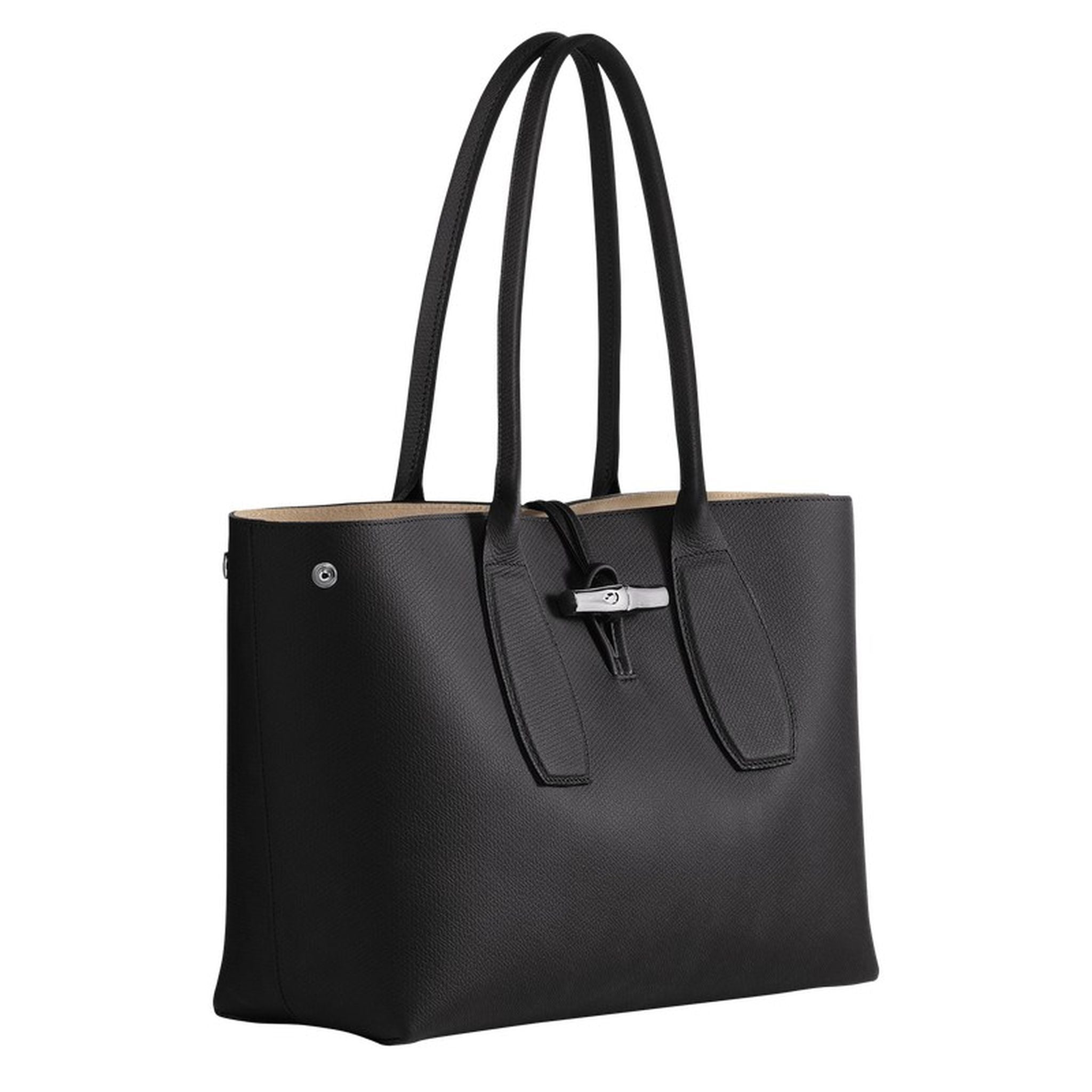 Longchamp Le Roseau L Tote Bag Schwarz Zweitbild