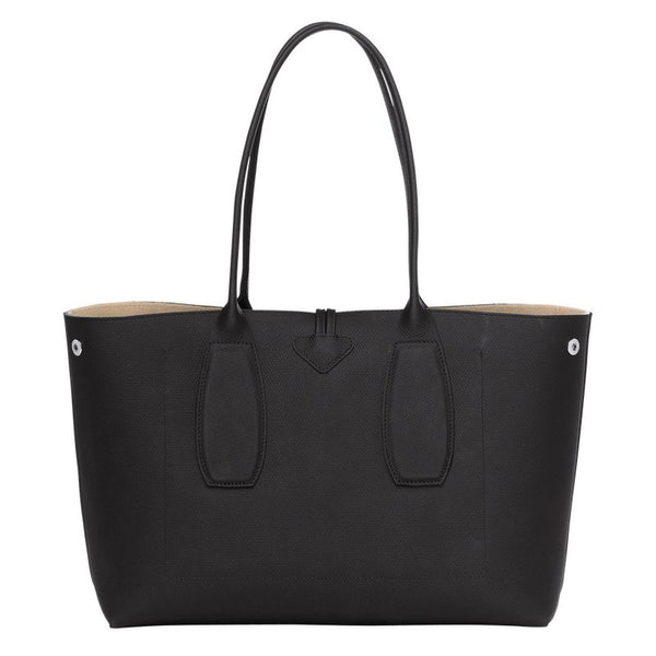 Longchamp Le Roseau L Tote Bag Schwarz