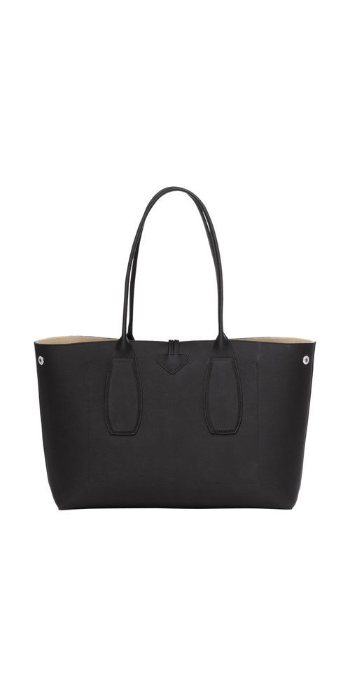 Longchamp Le Roseau L Tote Bag Schwarz