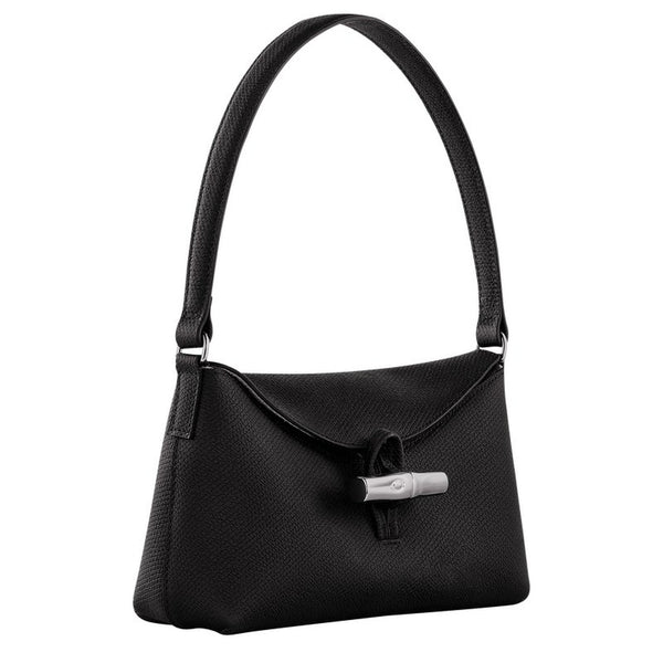 Longchamp Le Roseau S Hobo Bag Schwarz
