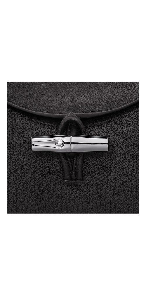 Longchamp Le Roseau S Hobo Bag Schwarz
